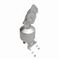 07-09 Mitsu Outlander 3.0L Direct-Fit Catalytic Converter 51771 Magnaflow