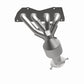 10-11 Camry 2.5L Mani Direct-Fit Catalytic Converter 51800 Magnaflow