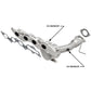 10-13 Mazda 3 2.0L Manifold Direct-Fit Catalytic Converter 51802 Magnaflow