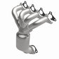 00-02 Hyundai Accent 1.5L Direct-Fit Catalytic Converter 51887 Magnaflow