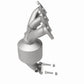 07-08 Hyundai Tiburon 2.7L Direct-Fit Catalytic Converter 51950 Magnaflow