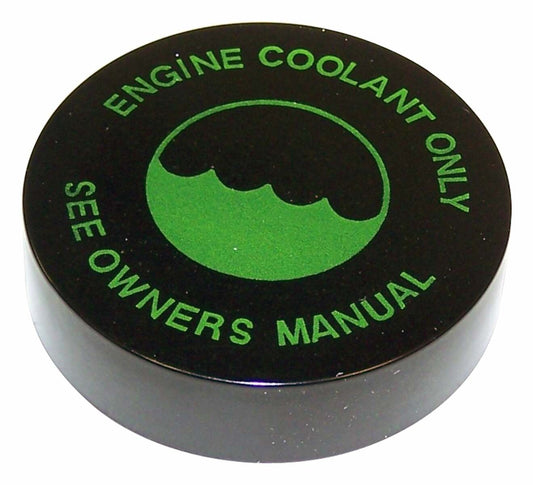 Crown Automotive - Plastic Black Coolant Bottle Cap - 52005184