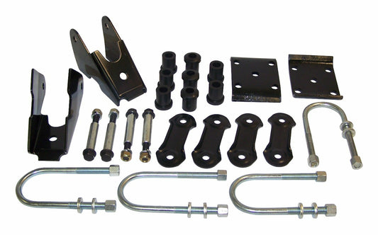 Crown Automotive - Metal Black Leaf Spring Mounting Kit - 52006421K