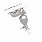 10-14 RX450H 3.5L Right Direct-Fit Catalytic Converter 52018 Magnaflow