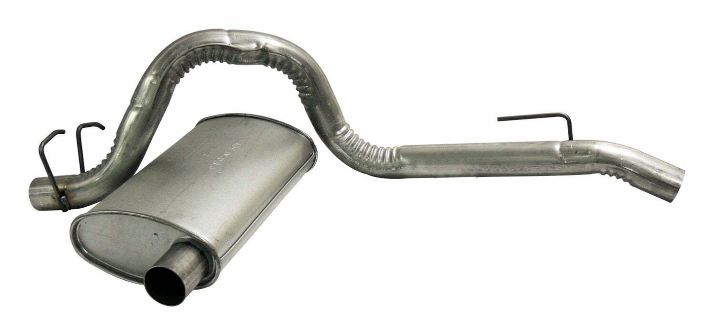 Crown Automotive - Metal Silver Muffler & Tailpipe - 52019135