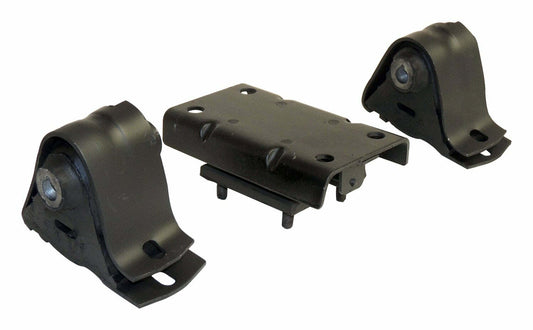 Crown Automotive - Metal Black Engine Mount Kit - 52019278K