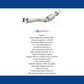 12-14 Civic Hybrid 1.5L Direct-Fit Catalytic Converter 52035 Magnaflow