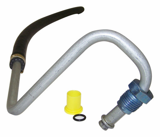 Crown Automotive - Metal Black Power Steering Return Hose - 52038423AB