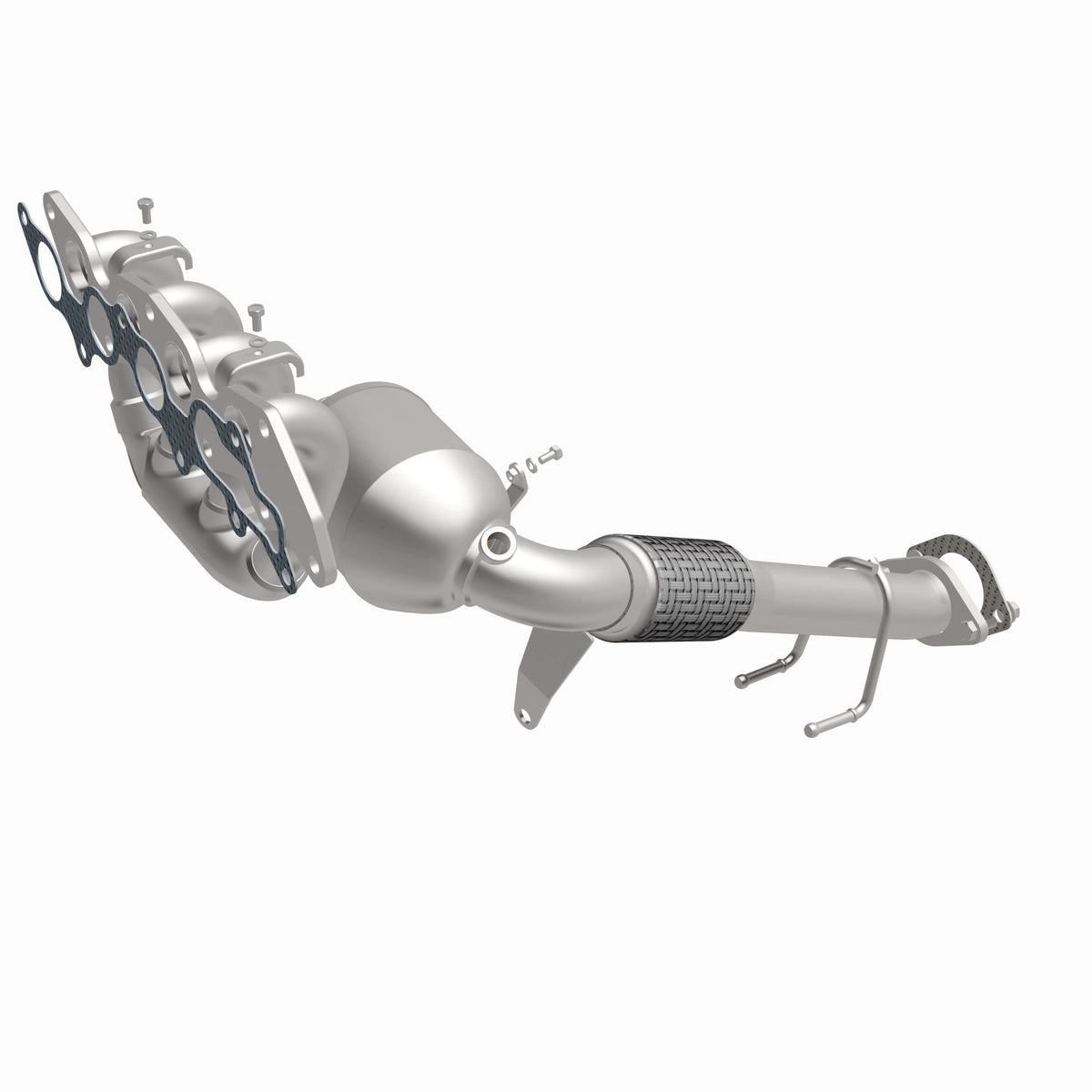 Catalytic Converter with Integrated Exhaust Manifold for 2019-2023 Ford Transit Connect 2.0L OEM Grade Federal / EPA Com