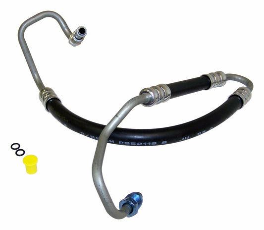 Crown Automotive - Metal Black Power Steering Pressure Hose - 52088452AD