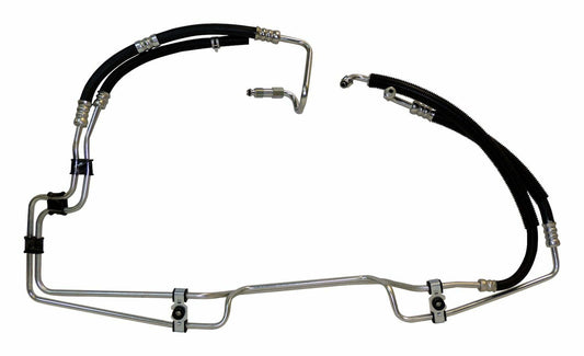 Crown Automotive - Metal Black Power Steering Hose Set - 52088620AF