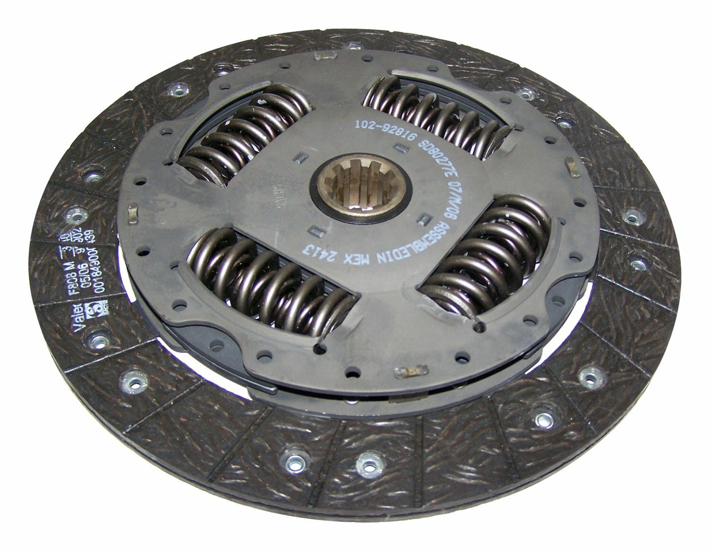 Crown Automotive - Semi-Metallic Unpainted Clutch Disc - 52104315AC