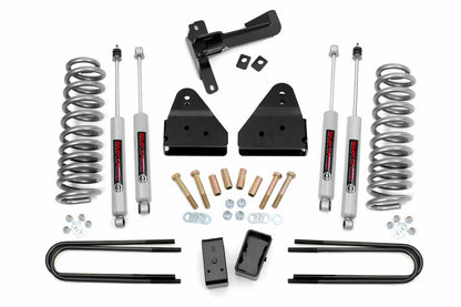 Fits Ford F-250/F-350 SD 4WD (2008-2010) 3" Lift Kit; FR Springs; 521.2