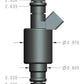 120 lb/hr Performance Fuel Injector - Individual - 522-121