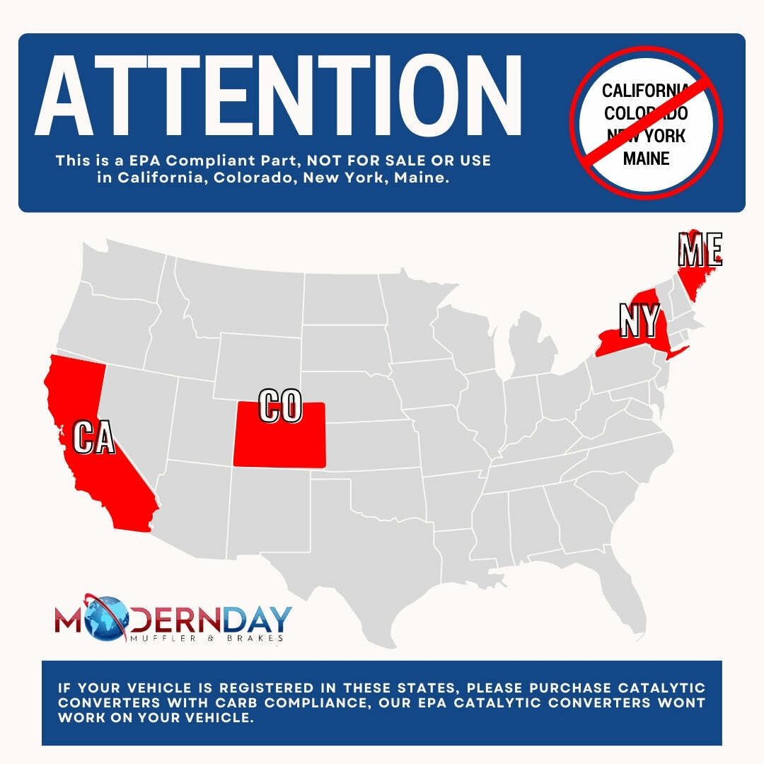 2008-2013 128i 3 L Underbody Direct-Fit Catalytic Converter 52238 Magnaflow