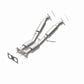 2008-2012 LR2 3.2 L Underbody Direct-Fit Catalytic Converter 52276 Magnaflow