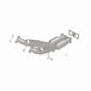 2008-2012 LR2 3.2 L Underbody Direct-Fit Catalytic Converter 52276 Magnaflow