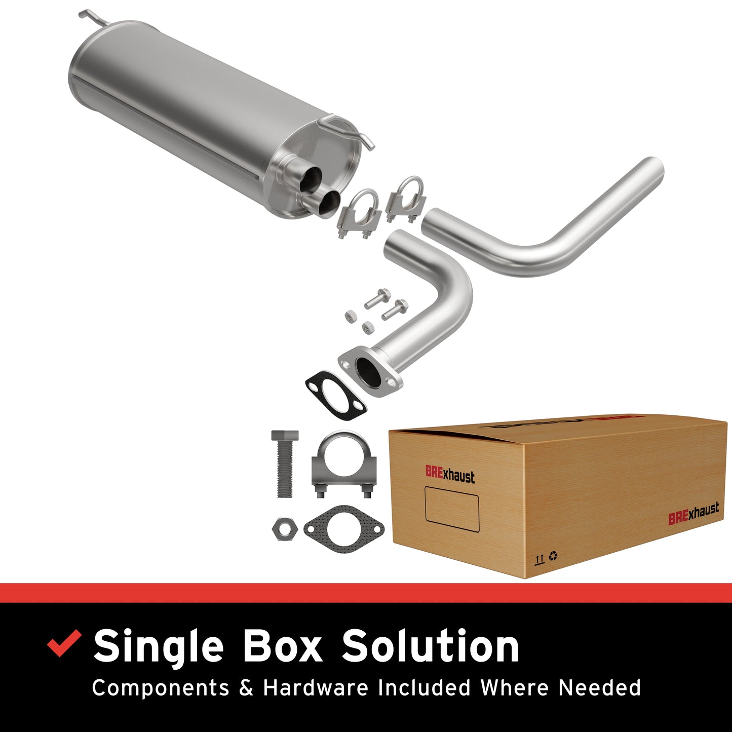 1997-2003 Chevrolet Malibu Direct-Fit Muffler Kit 108-0175