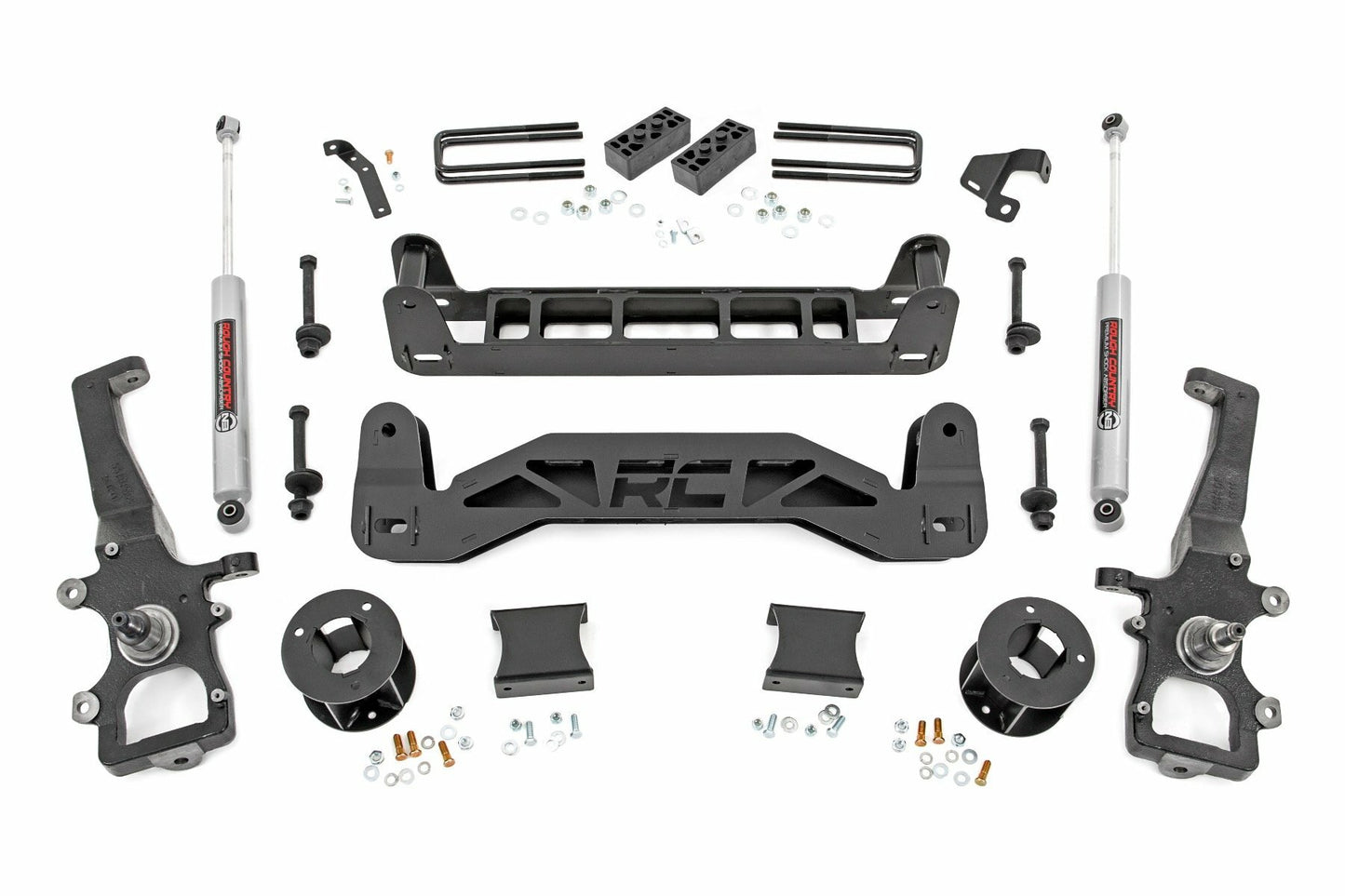 Fits Ford F-150 2WD (2004-2008) 4 Inch Lift Kit; 52330