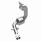 2011-15 Juke L4 1.6 OEM Underbody Direct-Fit Catalytic Converter 52438 Magnaflow