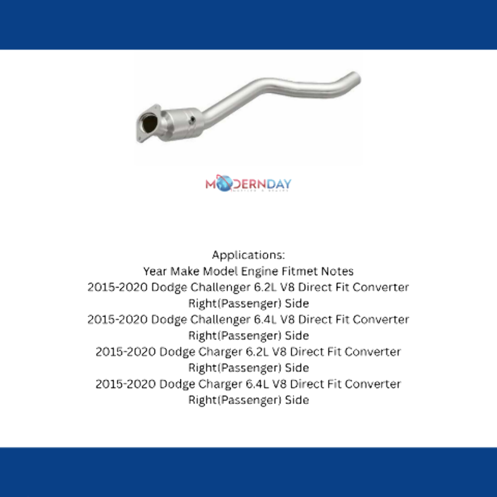 2015-20 Dodge Charger V8 6.4 6.2 Direct-Fit Catalytic Converter 52479 Magnaflow