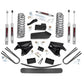 Fits Ford Bronco/F-150 4WD (1980-1996) 6 Inch Lift Kit; RR Springs; 525.2
