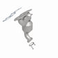 11-15 Sienna 3.5 Manifold Direct-Fit Catalytic Converter 52548 Magnaflow - Catalytic Converters Car Part People