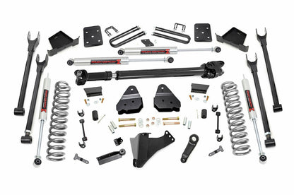 Fits Ford F-250/F-350 SD (17-22) 6" Lift Kit; 4-Link; No OVLD; M1; 52641