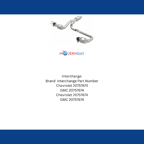 2014-2018 GMC Sierra 1500 Direct Fit Catalytic Converter 52642 Magnaflow