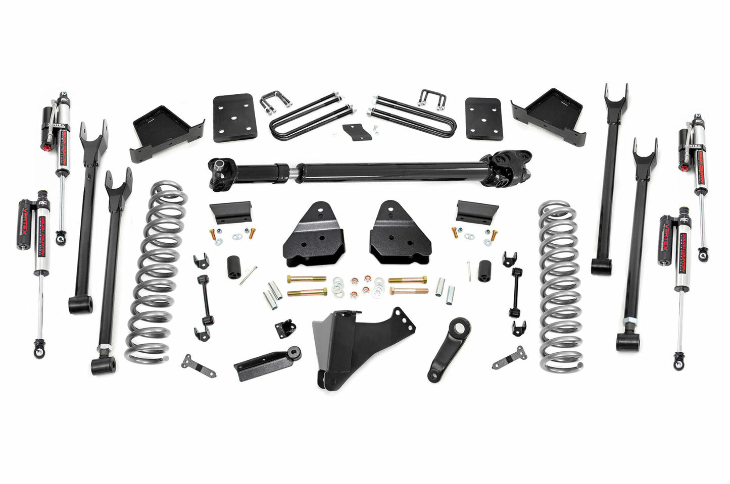 Fits Ford F-250/F-350 SD (17-22) 6" Lift Kit 4-Link No OVLD D/S Vertex 52651