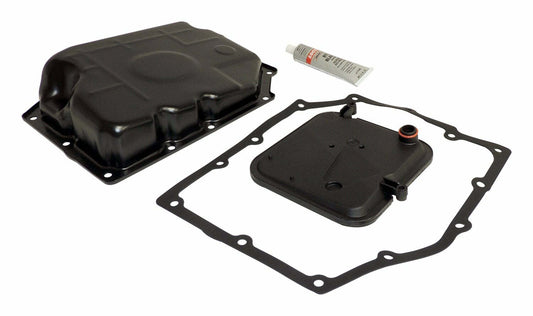 Crown Automotive - Steel Black Transmission Pan Kit - 52852912K