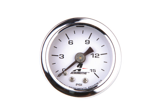 Fuel Pressure Gauge Performance Fuel System Universal Fit Aeromotive 15632-BGPL