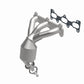 Catalytic Converter with Integrated Exhaust Manifold for HM Grade Federal / EPA Compliant Direct-Fit Manifold Catalytic