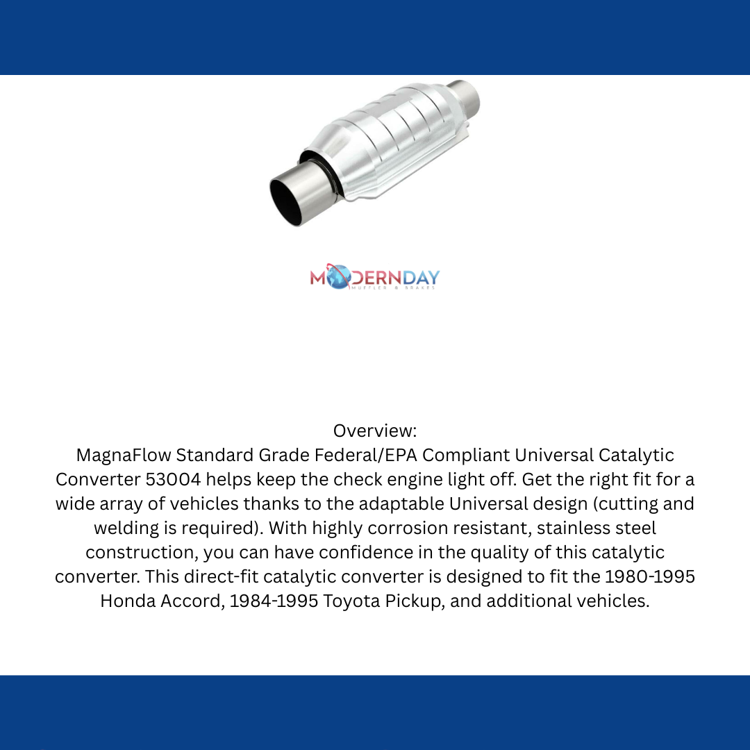 1978-1981 Nissan 510 Universal Catalytic Converter 2 53004 Magnaflow