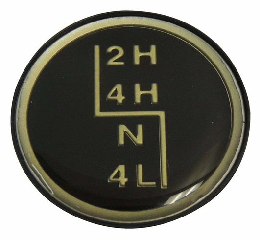 Crown Automotive - Plastic Black Shift Knob Insert - 53004376