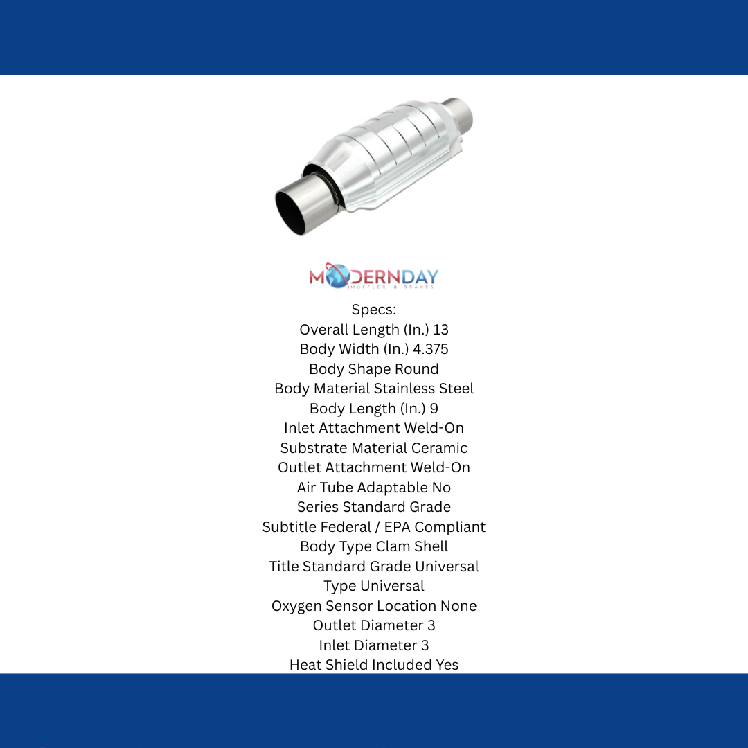 Universal Catalytic Converter 3 53009 Magnaflow