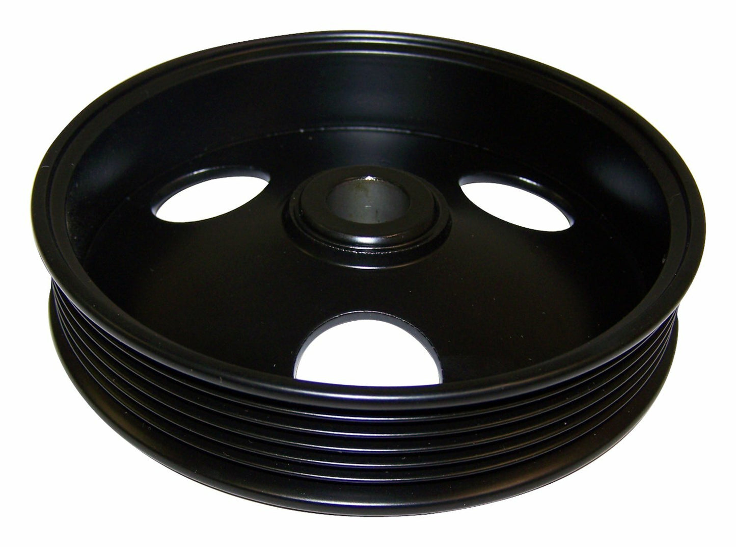 Crown Automotive - Metal Black Power Steering Pump Pulley - 53010085