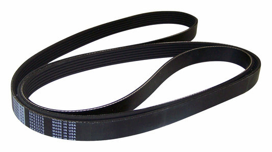 Crown Automotive - Rubber Black Accessory Drive Belt - 53010234