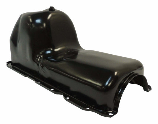 Crown Automotive - Metal Black Engine Oil Pan - 53020918