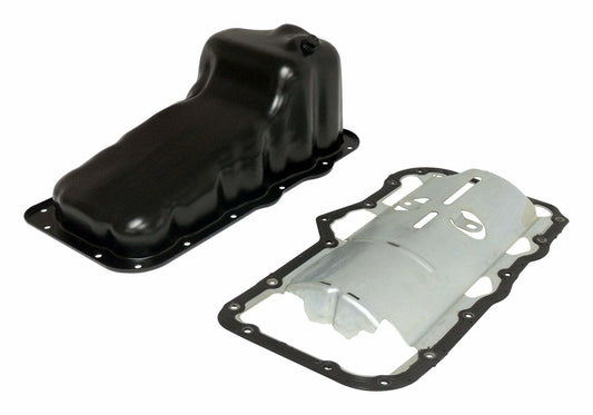 Crown Automotive - Steel Black Engine Oil Pan Kit - 53021755K