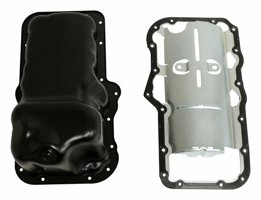 Crown Automotive - Steel Black Engine Oil Pan Kit - 53021779K