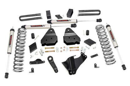 Fits Ford F-250 Super Duty 4WD (2011-2014) 4.5 Inch Lift Kit; No OVLD; V2; 53070