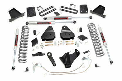 Fits Ford F-250 SD 4WD (2011-2014) 6" Lift Kit; Gas; No OVLD; M1; 53340