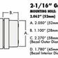 Holley EFI Standalone Air/Fuel Wideband 02 Gauge Kit - 534-215