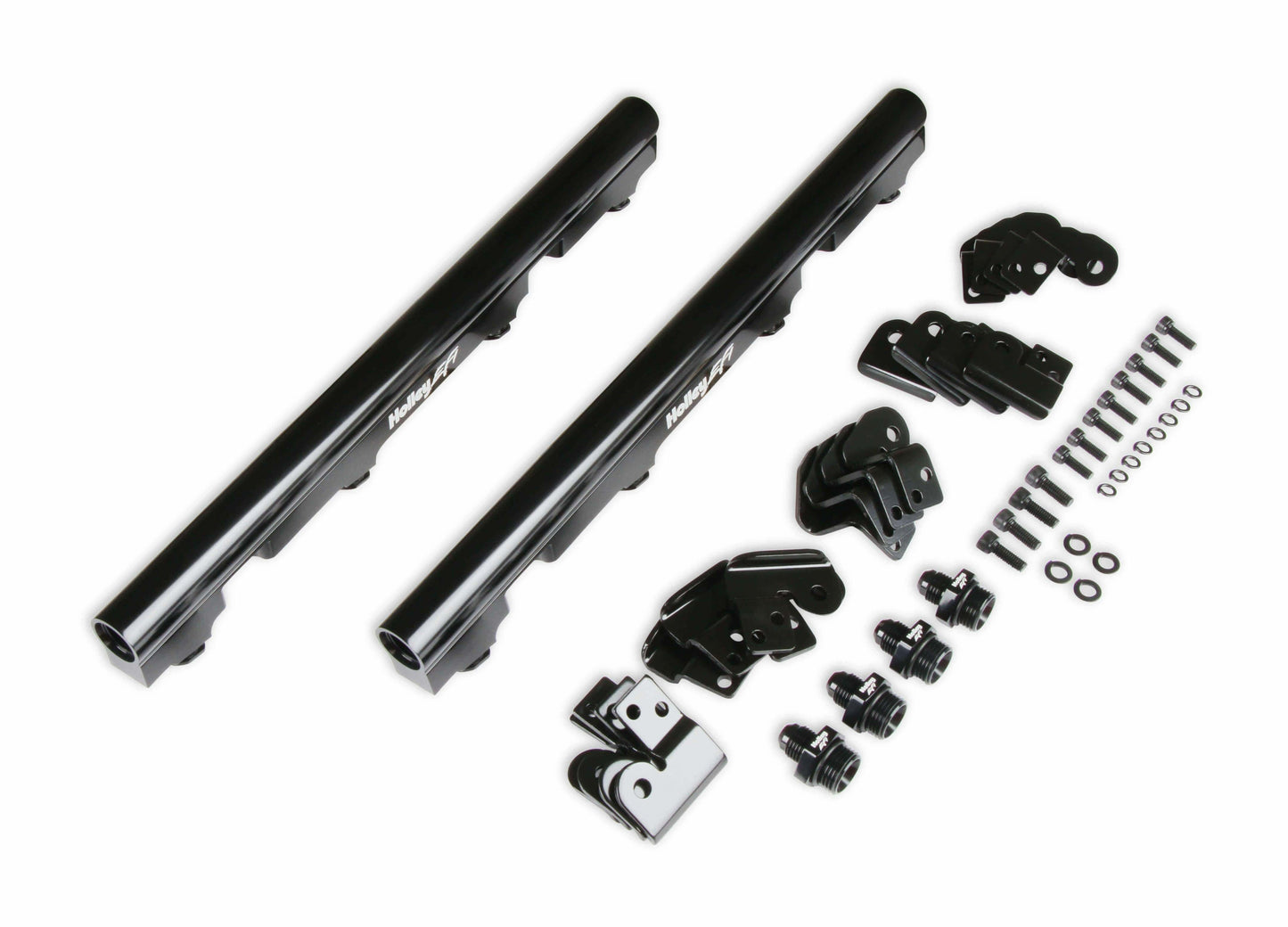 BILLET FUEL RAILS KIT - OE TRUCK LS INTAKES - 534-244