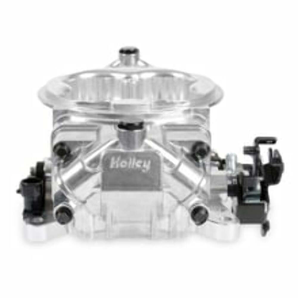 Holley EFI Terminator X Stealth 4150 Secondary Throttle Body - Shiny 534-298
