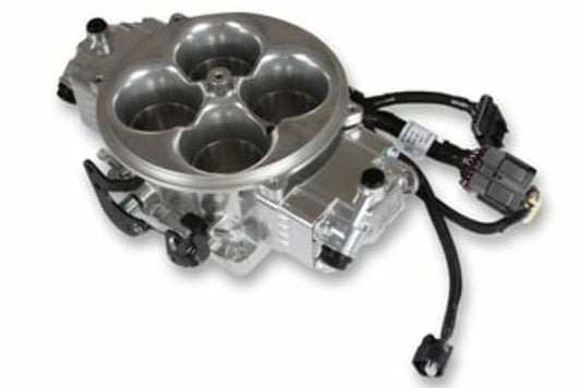 Holley EFI Terminator X Stealth 4500 Throttle Body - Shiny 534-301