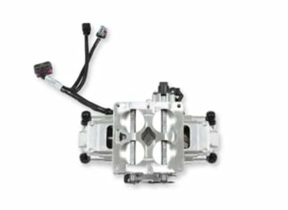Holley EFI Terminator X Stealth 4500 Service Throttle Body - Shiny 534-305