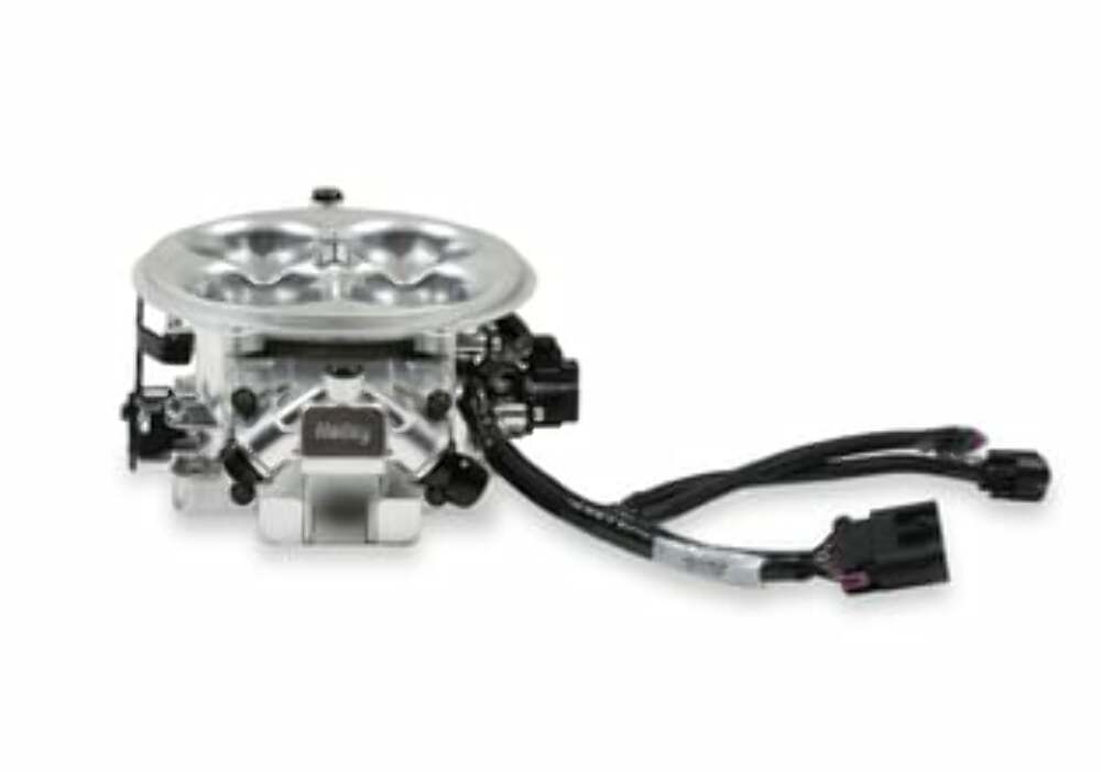 Holley EFI Terminator X Stealth 4500 Service Throttle Body - Shiny 534-305