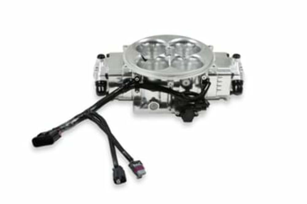 Holley EFI Terminator X Stealth 4500 Service Throttle Body - Shiny 534-305